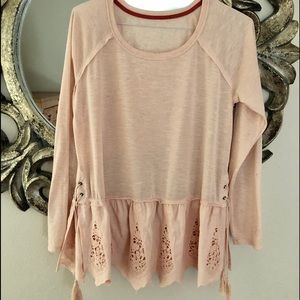 Anthropology Pale Dusty Rose